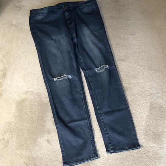 SHEIN Men's distressed jeans, size 36 NWOT - Picture 3 of 4